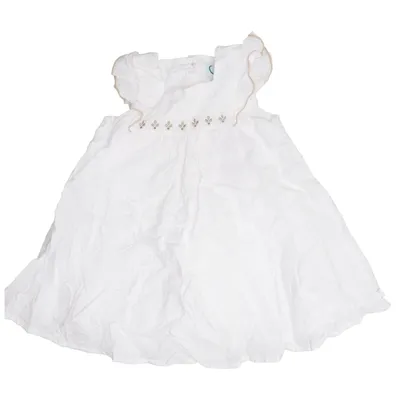 Dress (White, Multicolored) from Obaïbi Cotton