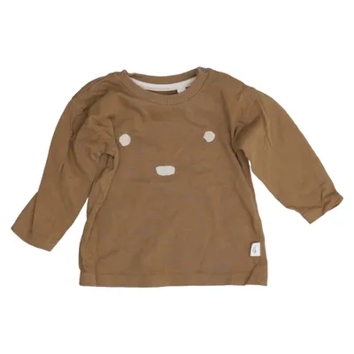 Long sleeve T-shirt (Brown) from Sanetta Organic cotton
