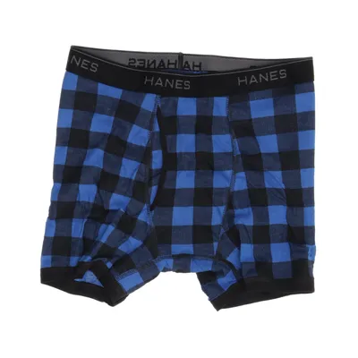 Kalsonger (Blå, Svart) från Hanes Polyester, Polyuretan