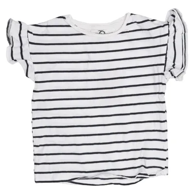 T-shirt (Blanc, Noir) de H&M Basic Coton