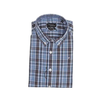 Shirt (Blue, Multicolored) from Henson & Henson