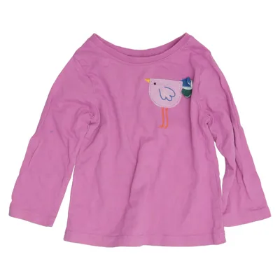 Långärmad t-shirt (Rosa) från Next Bomull