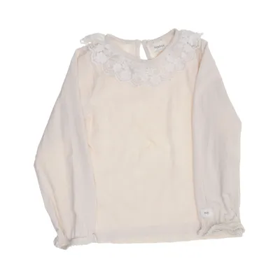 Blus (Beige, Vit) från Newbie by KappAhl