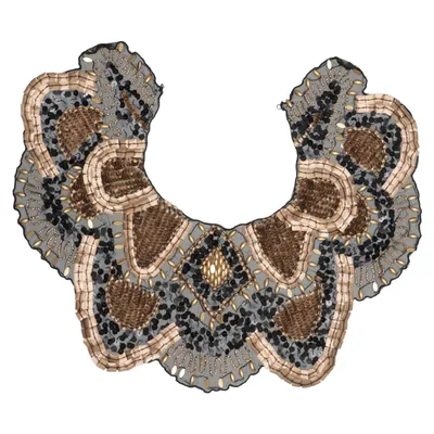 Kraag (Zwart, Goud)