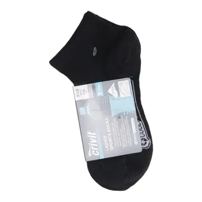 Socks (Black) from Crivit Elastane, Polyamide, Polyester
