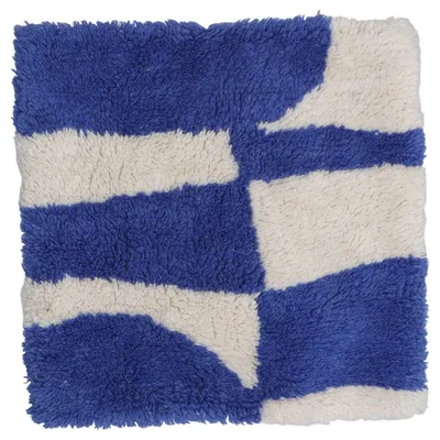 Sierkussensloop (Blauw, Beige) van H&M Home Katoen, Polyester, Wol