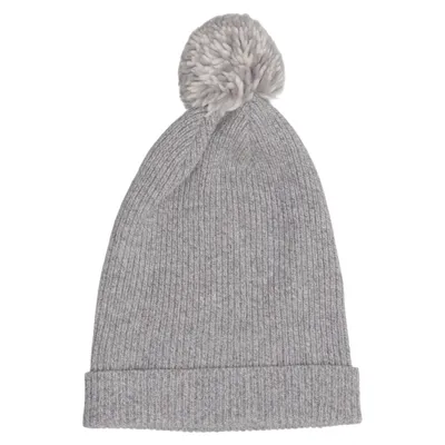 Bobble hat (Gray) from Sätila Polyamide, Wool