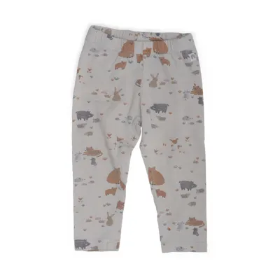 Leggings (Beige, Flerfärgad) från Lindex Baby Bomull, Elastan