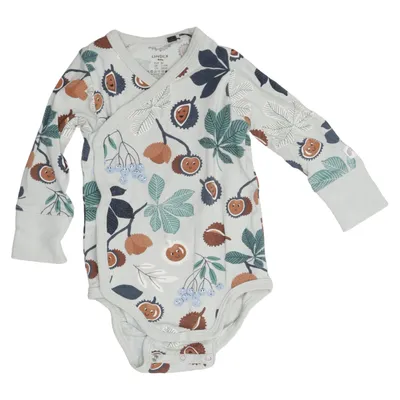 Romper (Groen, Meerkleurig) van Lindex Baby Katoen, Elastaan