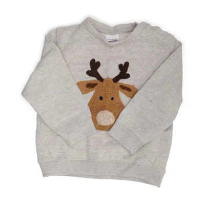Sweatshirt (Gris) de Zara BabyBoy Coton, Élasthane