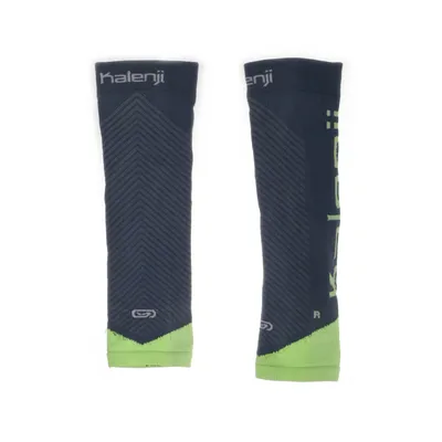 Leg warmers (Gray, Green) from Kalenji