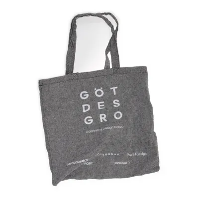 Tygpåse (Grå) från Stockholm Design Group Återvunnen bomull