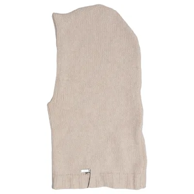 Balaklava (Beige) from Sätila Polyamide, Wool