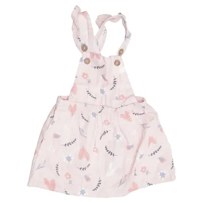 Dress (Pink, Multicolored) from Pure Cotton Organic cotton