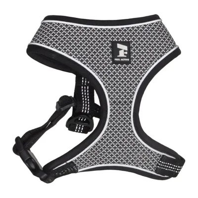 Dog harness (Black, Gray) from Feel Active