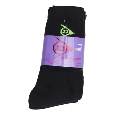 Chaussettes (Noir) de Dunlop Coton, Élasthane, Polyester