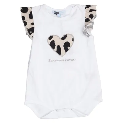 Romper (Wit, Beige, Zwart) van Louis & Louisa Katoen
