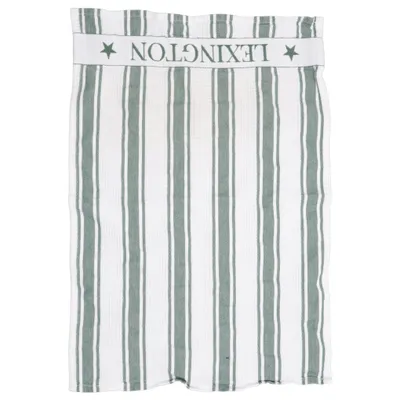 Torchon de cuisine (Vert, Blanc) de Lexington Living Coton