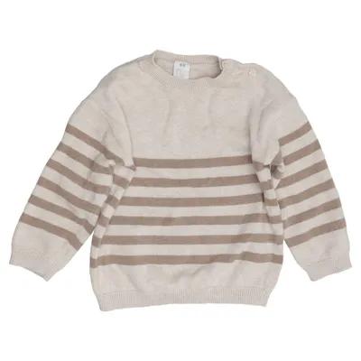 Pull-over (Beige, Marron) de H&M Coton