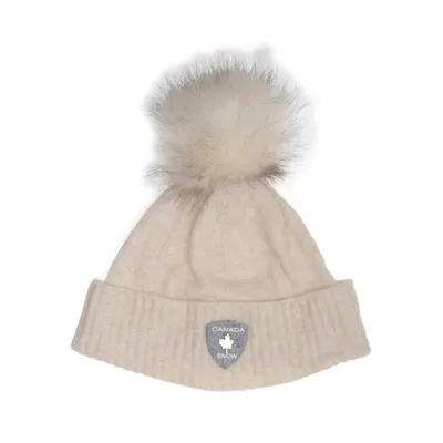 Toppluva (Beige) från Canada Snow Akryl, Elastan, Polyamid, Polyester, Viskos, Ull