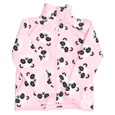 Fleece jacket (Pink, White, Black) from Infinity Kids