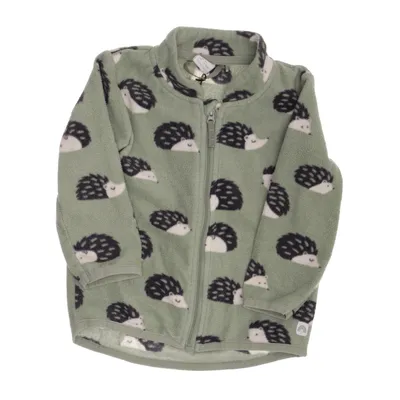 Fleece jas (Groen, Meerkleurig) van Lindex Baby Polyester