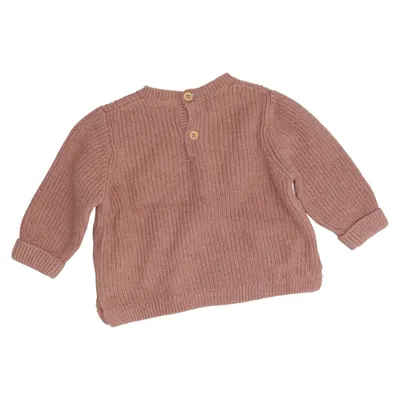 Sweater (Brown) from Zara Cotton