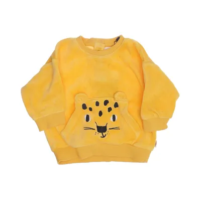 Collegetröja (Gul) från Lindex Baby Bomull, Polyester