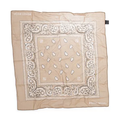 Neckerchief (Beige, Multicolored) from Jacob Cohen Cotton