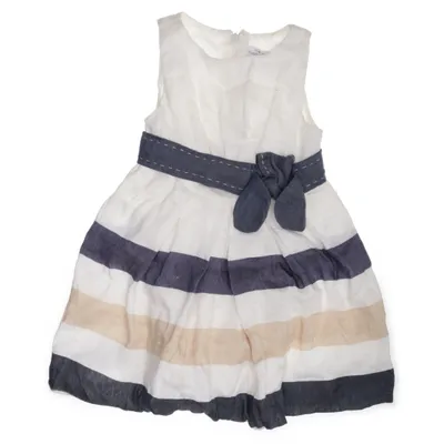 Dress (White, Blue, Beige) from Mayoral Chic