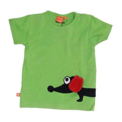 T-shirt (Grön, Svart, Röd) från Lipfish Bomull, Polyester