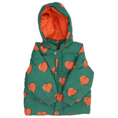 Vinterjacka (Grön, Orange) från Mini Rodini Polyester