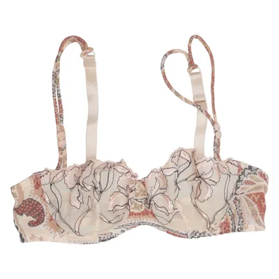 Bra (Beige, Pink, Brown) from Aubade Elastane, Polyamide, Polyester