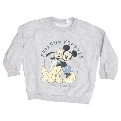 Sweatshirt (Grau, Mehrfarbig) von H&M x Disney Baumwolle, Polyester
