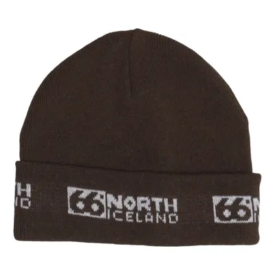 Beanie (Brown) from 66 North Polyamide, Recycled polyester, Wool