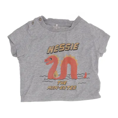 T-shirt (Grå) från Mini Rodini Bomull, Elastan