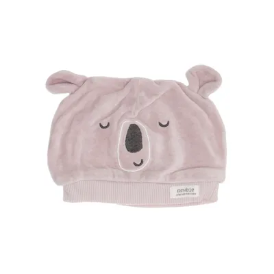 Beaniemössa (Rosa) från Newbie by KappAhl Bomull, Återvunnen polyester