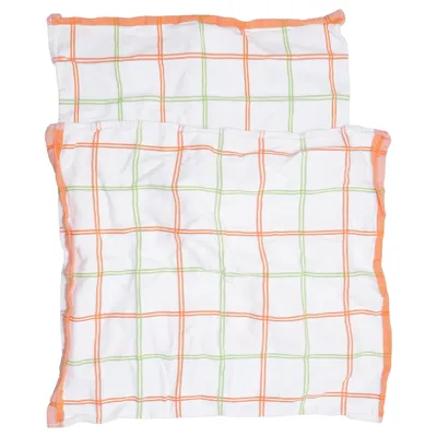 Kitchen towel (White, Orange, Green) from Classic Collection Cotton