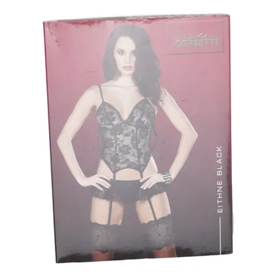 Underklädesset (Svart) från LivCo Fashion Corsetti Elastan, Polyamid