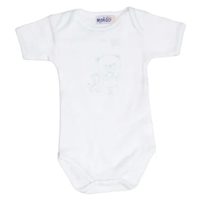 Body (Blanc, Bleu) de Mondo Coton
