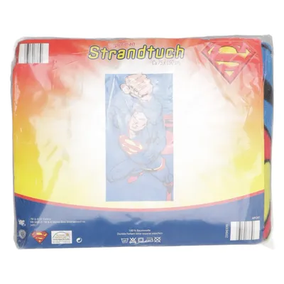 Strandhandduk (Blå, Röd, Gul) från DC Comics Bomull