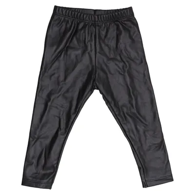 Leggings (Black) from Zara Polyurethane