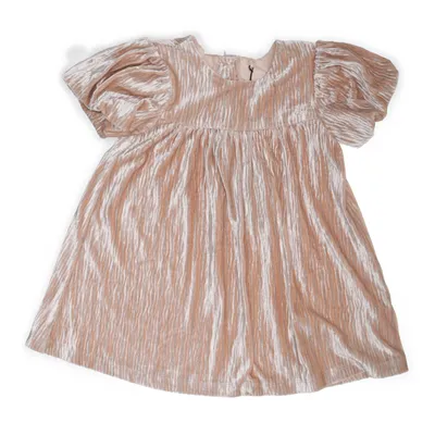 Robe (Beige) de George Coton, Fibre métallique, Polyester