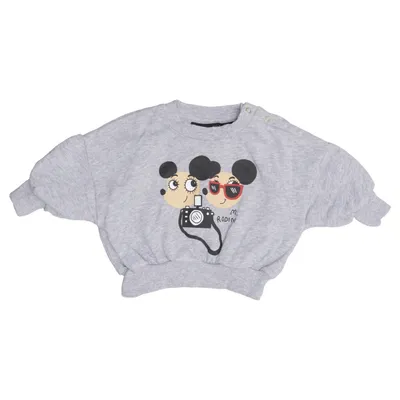 Sweatshirt (Gray) from Mini Rodini Cotton