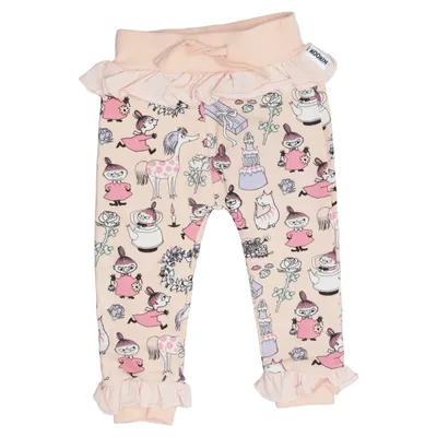 Sweatpants (Pink, Multicolored) from Moomin by Martinex Cotton, Elastane