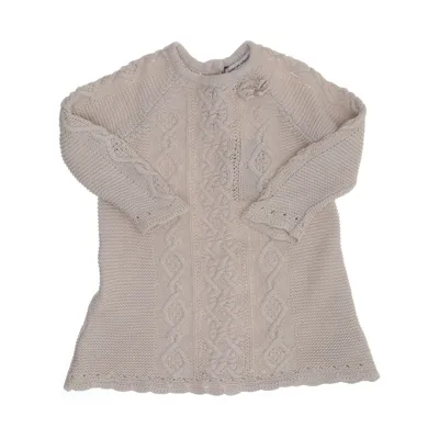 Klänning (Beige) från Cupcakes and Cashmere Akryl, Bomull