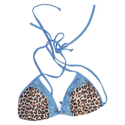 Bikini top (Blue, Multicolored) from Hot Anatomy Elastane, Polyamide
