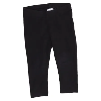 Leggings (Zwart) van H&M Basic Katoen, Elastaan