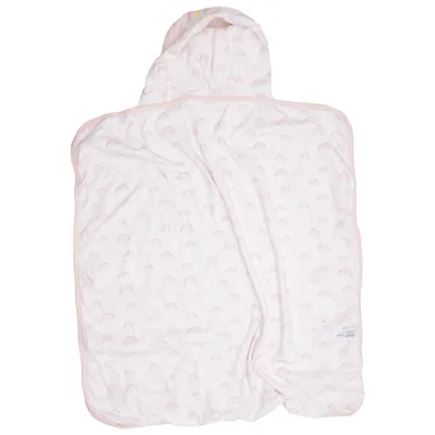 Bath cape (Pink, White) from Baby Hop Cotton