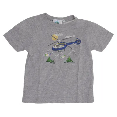 T-shirt (Gray, Blue, Green, Yellow) from Isar-Trachten Cotton, Polyester
